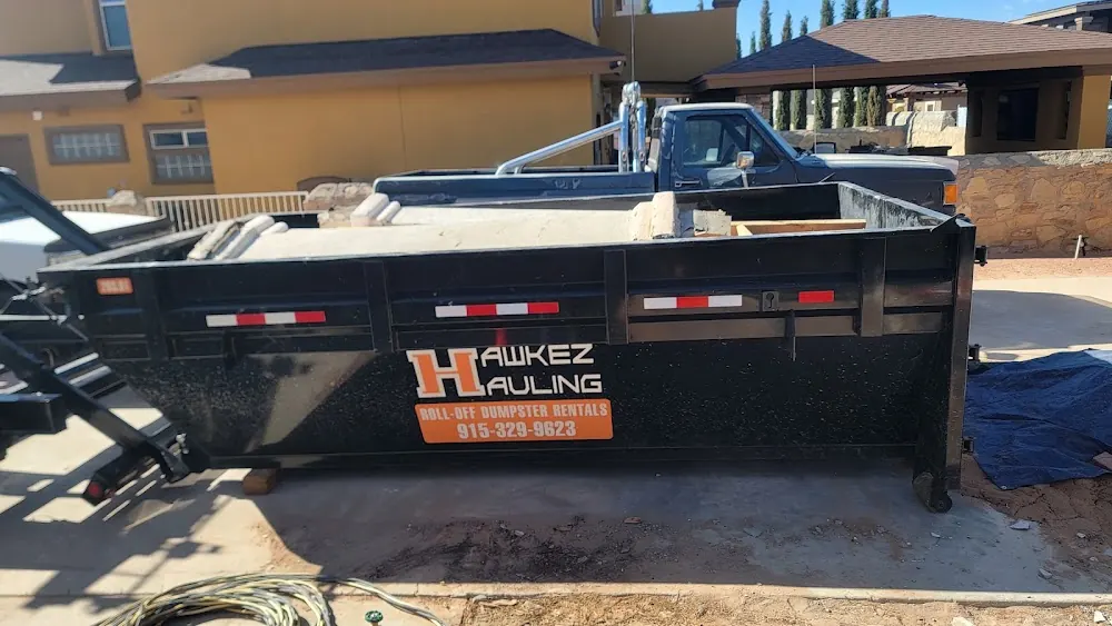 Hawkez Hauling Dumpster Rental in El Paso, Texas