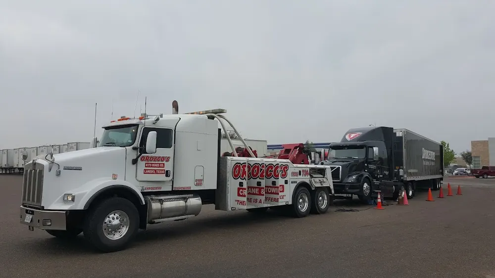 Orozco's Crane Towing & Recovery in Laredo, Texas
