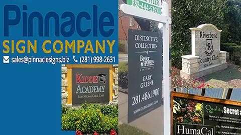 Pinnacle Sign Company in Pasadena, Texas