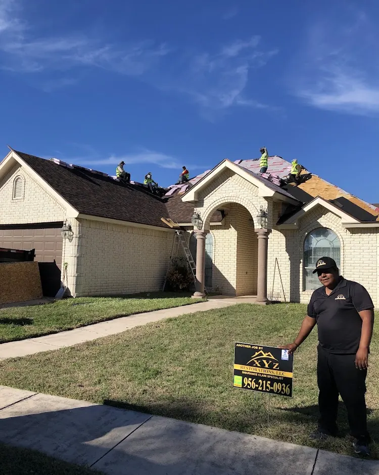 XYZ Roofing and Restorations in McAllen, Texas